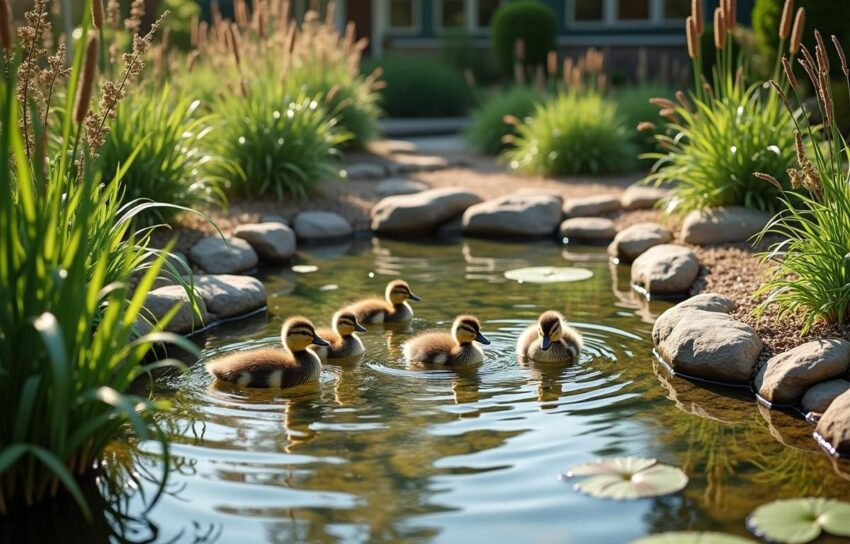 how to make a duck pond in your backyard