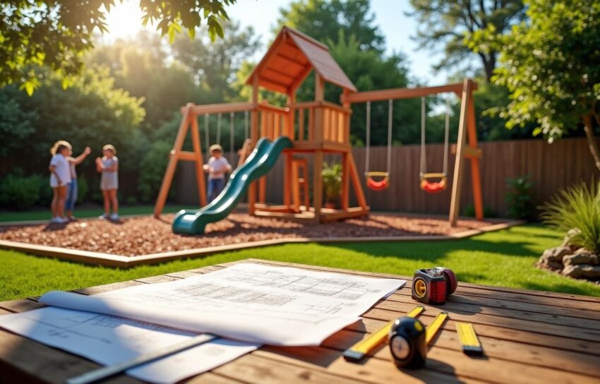 how to build a playground in your backyard