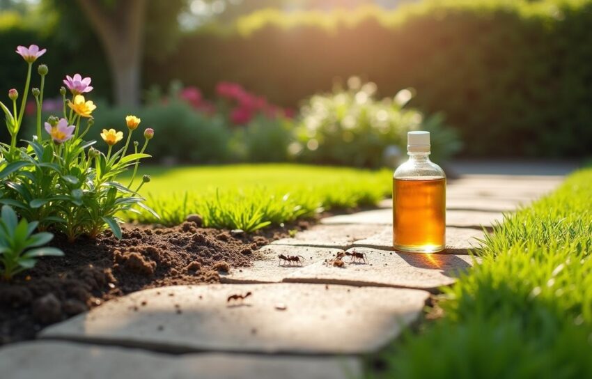 how to get rid of ants in backyard