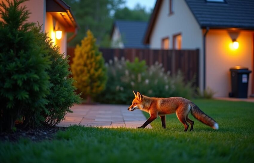 how to get rid of a fox in your backyard