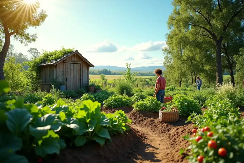 holistic living through wellness food growing and sustainability